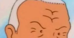 Cotton Hill from King of the Hill, known for his harsh demeanor and memorable quotes, showcases his distinct character style.