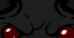 Angry dark character with red eyes, representing themes of evil and chaos from "The Nail." Perfect for gaming fan art.
