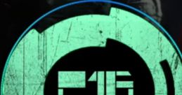C-16 logo featuring a sleek design with a neon green circular motif, set against a dark, textured background.