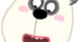 Pando from Wolfoo joyfully holds a red apple, showcasing his cheerful personality and playful spirit.