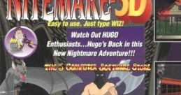 Nitemare 3D Hugo's Nitemare 3-D Nightmare 3D - Video Game
