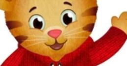Cheerful Daniel Tiger character wearing a red hoodie, promoting friendship and emotional learning for preschoolers.