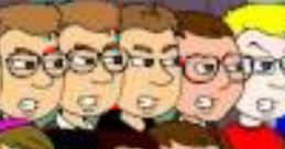 Group of animated characters expressing emotions, ideal for Go!Animate and Plotagon videos showcasing diverse expressions.