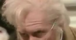 A distinguished elderly man with white hair and glasses, holding a pipe, evokes classic AP Herbert character vibes.