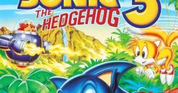 Sonic the Hedgehog 3 cover featuring Sonic, Tails, and a vibrant jungle background with playful characters and action.