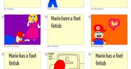 Mario lick Huh