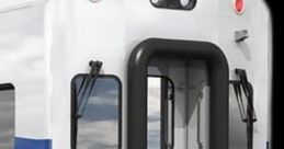 Rear view of a SEPTA Double-Decker train, showcasing its design, safety features, and distinguishing logo.