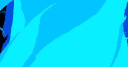 Silhouettes of characters in front of a vibrant blue backdrop, featuring the title "Deltarune" for Chapter 4.