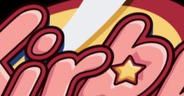 Colorful logo of "Kirby Right Back At Ya," featuring the iconic character's name in a playful style. Perfect for fans!