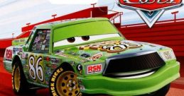 Chick Hicks die-cast car from Disney Pixar's Cars, featuring vibrant green design and number 86, ideal for collectors.