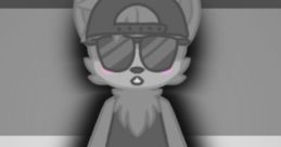Stylish character with gray fur, sunglasses, and a cap, embodying the fun spirit of the Rocky Wacky Voice (NEW).