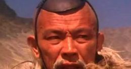 A contemplative character with distinctive hairstyle, embodying wisdom and strength, reminiscent of Uncle Iroh's essence.