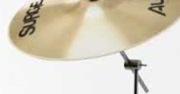 Alesis Surge cymbal on a stand, showcasing its sleek design and quality craftsmanship for drumming enthusiasts.