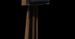 Vintage Dispatch (Sotm) communication device with a distinctive design, featuring a speaker and control panel.