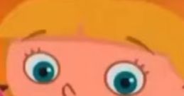 Annie from Little Einsteins Season 1, smiling with pigtails, wearing a blue outfit against a vibrant background.