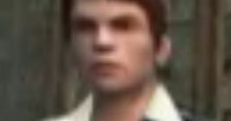 Johnny Vincent from Bully, dressed in a blue sweater and jacket, sits contemplatively against a background.