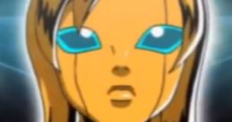 Bloody Rachel from Viewtiful Joe Red Hot Rumble, featuring her iconic golden look and striking blue eyes.