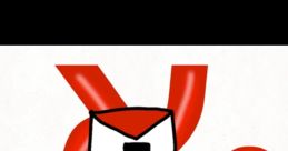 Red letter "X" with a facial expression displaying anger, showcasing a unique character design style. Perfect for "Lilly Angry" themes.