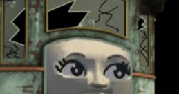 Lucy Montgomery as an AI voice, featured in Thomas & Friends, in an expressive, vintage train character design.
