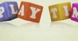 Colorful blocks spell "PLAY TIME" against a light background, emphasizing fun and creativity in play activities.