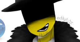 Mafioso (Alan Pryke, Roblox) Mafioso Is A Robloxian Man With Yellow Skin Wearing A Black Hat And Suit and Tie, Like A