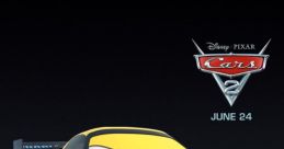 Jeff Gorvette, the iconic yellow race car from Disney's Pixar Cars 2, ready for racing action and adventure.