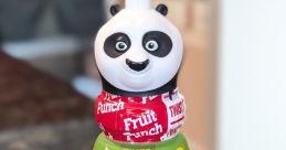 Good2Grow Fruit Punch drink featuring Po from Kung Fu Panda, in a spill-proof bottle with no added sugar. Ideal for kids.