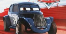 Heyday River Scott diecast car from Disney Pixar's Cars 3, featuring a blue design with number 34. Perfect for collectors!