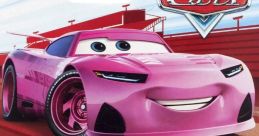 Rich Mixon die-cast car from Disney Pixar's Cars, featuring a vibrant pink design and sporty wheels. Perfect for collectors!