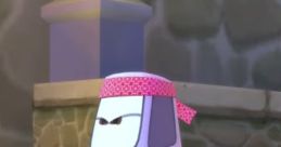 Daisu Tsashimi from Cars 2, showcasing a determined expression, adorned with a pink headband and equipped for action.