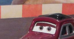 Die-cast model of Uncle Topolino from Cars 2, featuring a vintage design and iconic character details. Perfect for collectors.