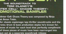 Splinter Cell: Chaos Theory (Promotional Sampler) Splinter Cell: Chaos Theory - Video Game