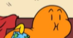Boe from The Land of Boggs relaxes on a couch, holding a map and enjoying a moment of leisure and adventure.