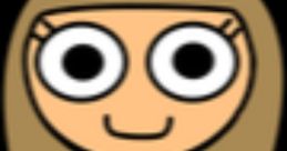 Eaka from Almv's Ethanreal, a cartoon character with big eyes and blonde hair in a pink shirt, showcasing a playful design.