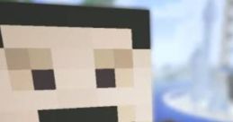 Mumbo Jumbo in Minecraft, dressed in a formal suit, showcasing his character in the Hermitcraft world.