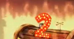 Flames surround a treasure chest with a glowing "2" and "Grand Opening" banner, hinting at a SpongeBob alternate ending.