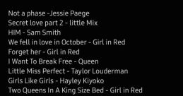 GAY SONGS