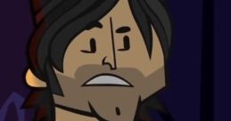 Chris McLean from Total Drama Season 4 sporting his signature look, showcasing his charismatic and competitive nature.