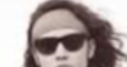 Vintage-style portrait of a young man with long hair, sunglasses, and a bandana, exuding a laid-back Bunbury vibe.