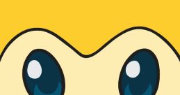Cheerful yellow character from Kikitchi (American Dub), featuring big blue eyes and a friendly smile, perfect for fans.
