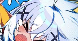 Mahjong Fight Girl - Tatenaori Sen's character song 麻雀ファイトガール タテナオリ・セン まっすぐ×なんばーわん! - Video
