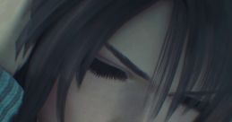 Close-up of Rinoa Heartilly 2.0, showcasing her expressive features and hair, embodying emotion and depth in the character design.