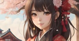 Happy Japan Anime Girl Vrthk