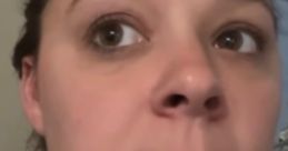 Close-up of Gabi Jacobson, a controversial figure linked to child neglect cases, displaying a concerned expression.