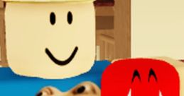 Roblox characters with humorous expressions promoting "team c00lkidd", highlighting a fun gaming experience. Join today!