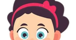 Lera from Vik and Oto, a cheerful character with curly hair and a pink sweater, brings joy and adventure to young viewers.