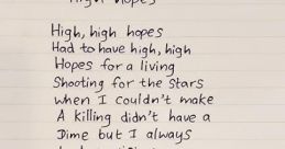 Safe and high hopes Safe