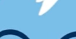 Cute blue character expressing surprise with a lightning bolt above its head, reflecting a playful, animated vibe.