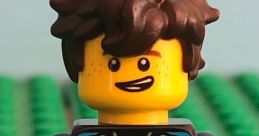 Jay Ninjago figure with stylish blue outfit and cheerful expression, perfect for LEGO fans and collectors.
