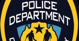 Liberty City Police Department badge design featuring emblematic figures, symbolizing law enforcement in Grand Theft Auto IV.